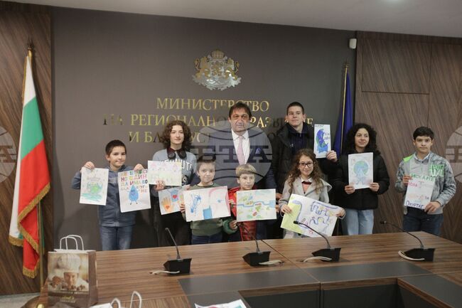 Иван Шишков - деца - среща