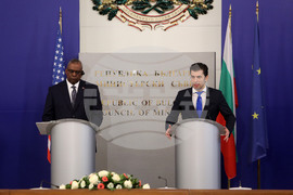 Кирил Петков - Лойд Дж. Остин - пресконференция