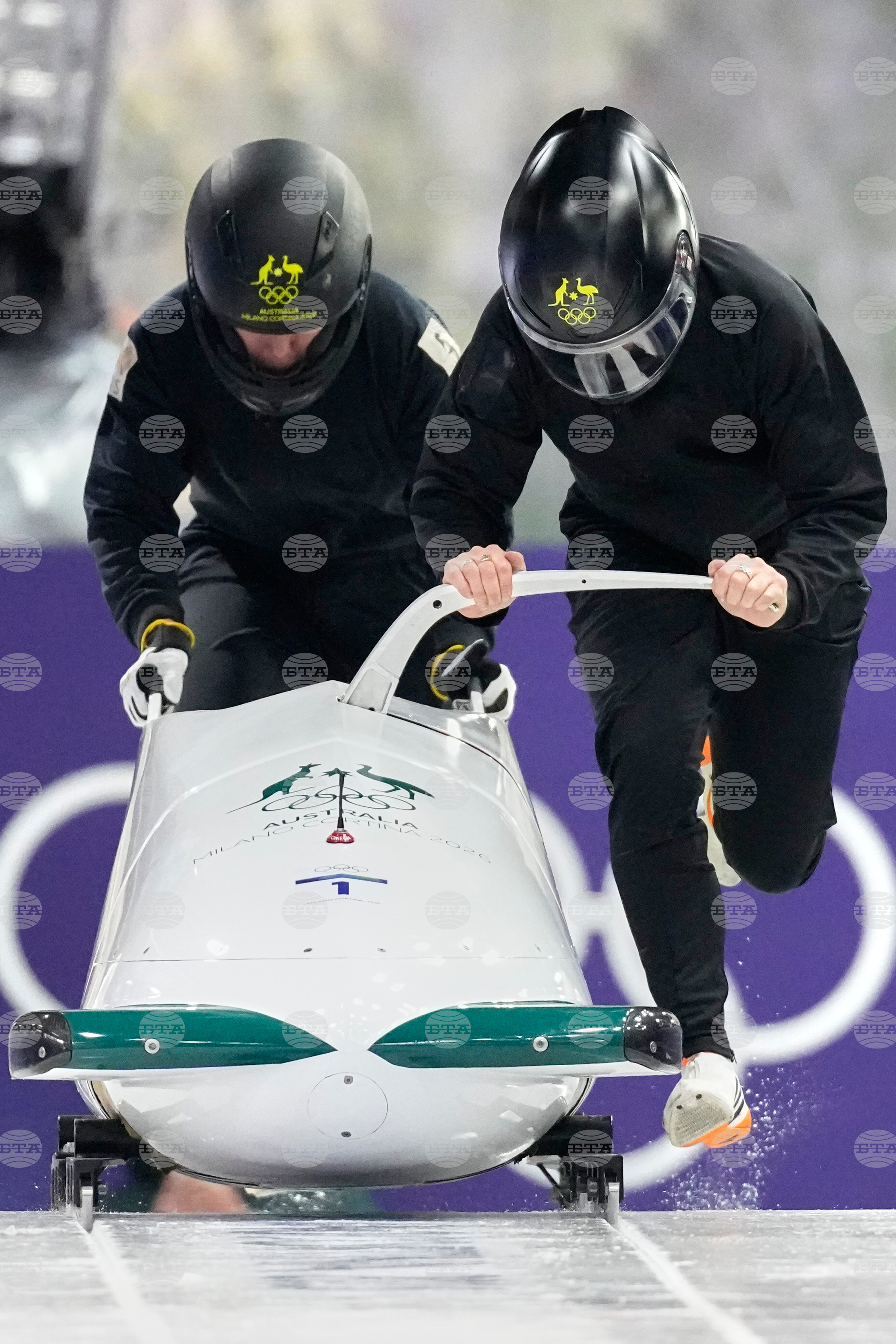 Milan Cortina Olympics Bobsled