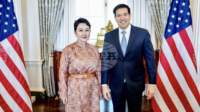 МОНЦАМЕ: Министърът на външните работи на Монголия се среща с държавния секретар на САЩ Марко Рубио 