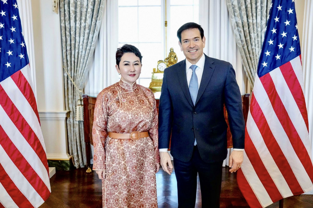 МОНЦАМЕ: Министърът на външните работи на Монголия се среща с държавния секретар на САЩ Марко Рубио 