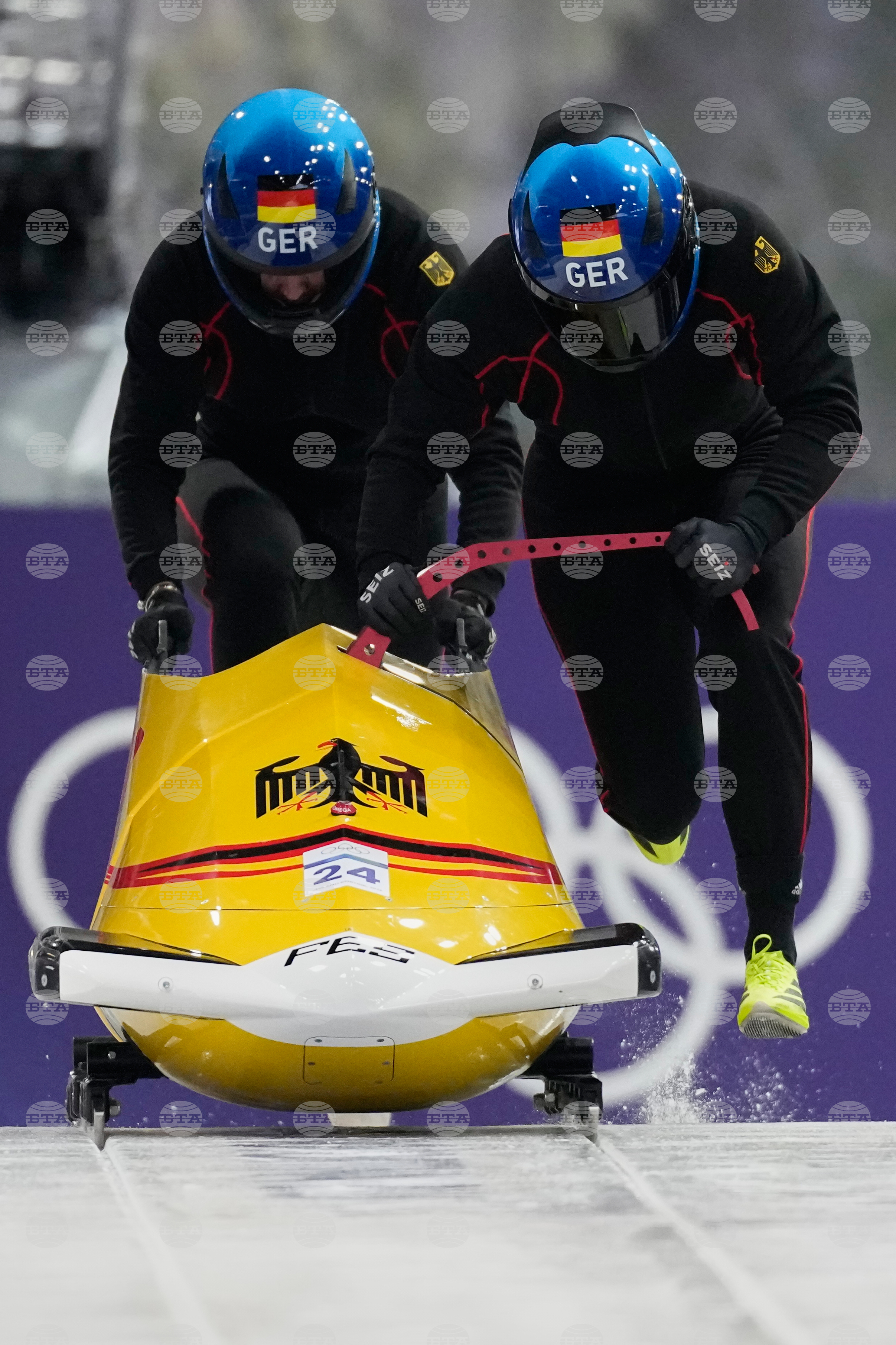 Milan Cortina Olympics Bobsled