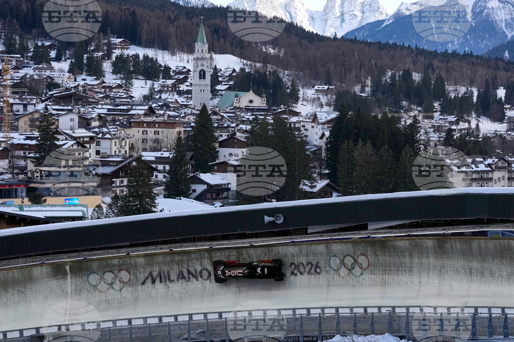 Milan Cortina Olympics Bobsled