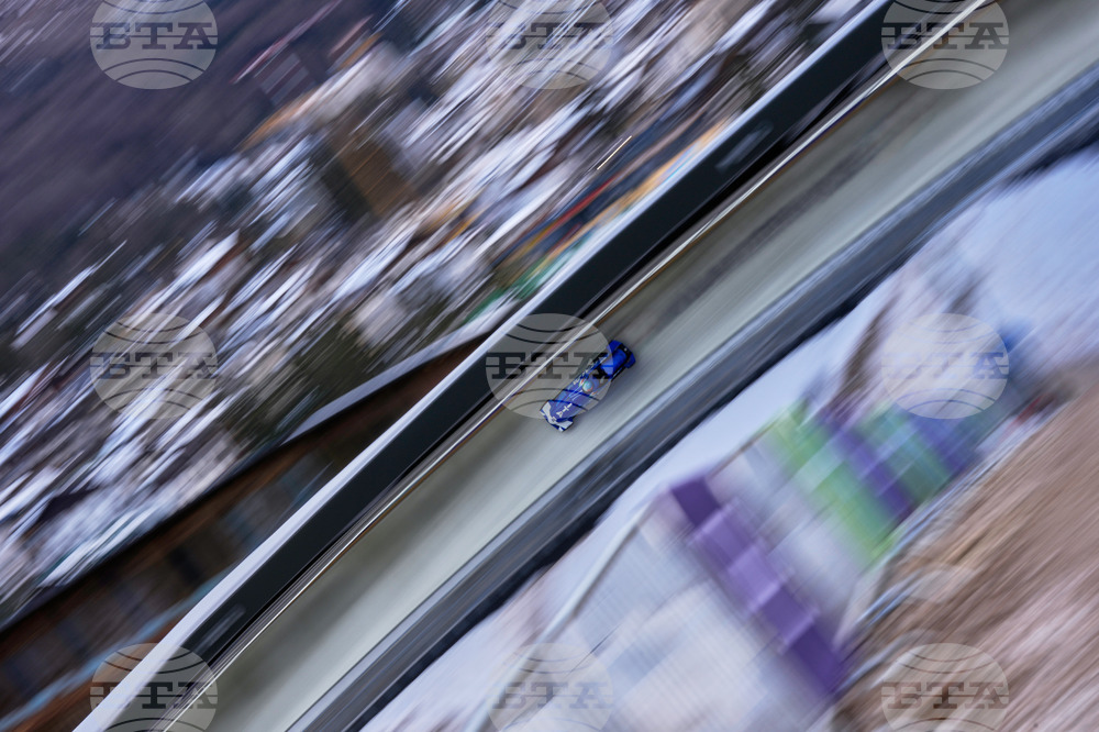 APTOPIX Milan Cortina Olympics Bobsled