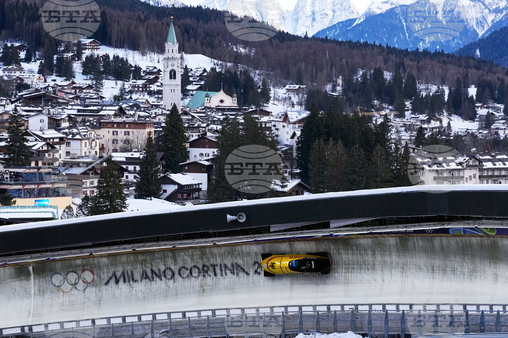 Milan Cortina Olympics Bobsled