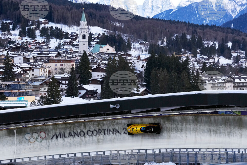 Milan Cortina Olympics Bobsled