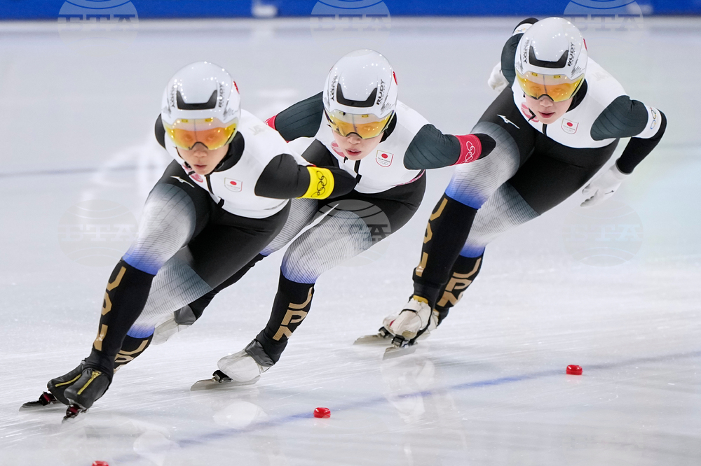 APTOPIX Milan Cortina Olympics Speedskating