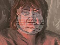 Студенти от специалност „Живопис“ на Национална художествена академия се събират в изложбата „Среща на образите“. На снимката: Картина на Надежда Чаушева. Снимка: Екипът на събитието