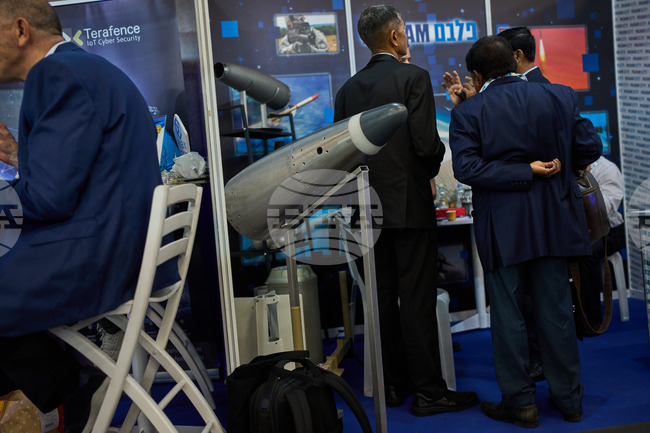 APTOPIX Israel Defense Tech Expo
