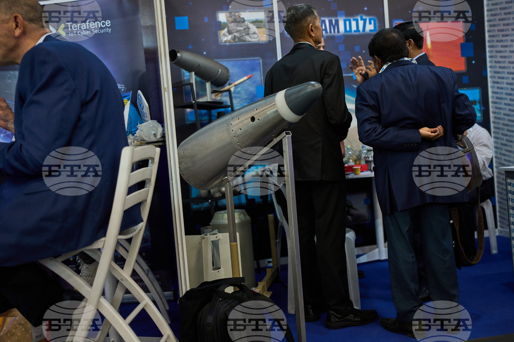 APTOPIX Israel Defense Tech Expo