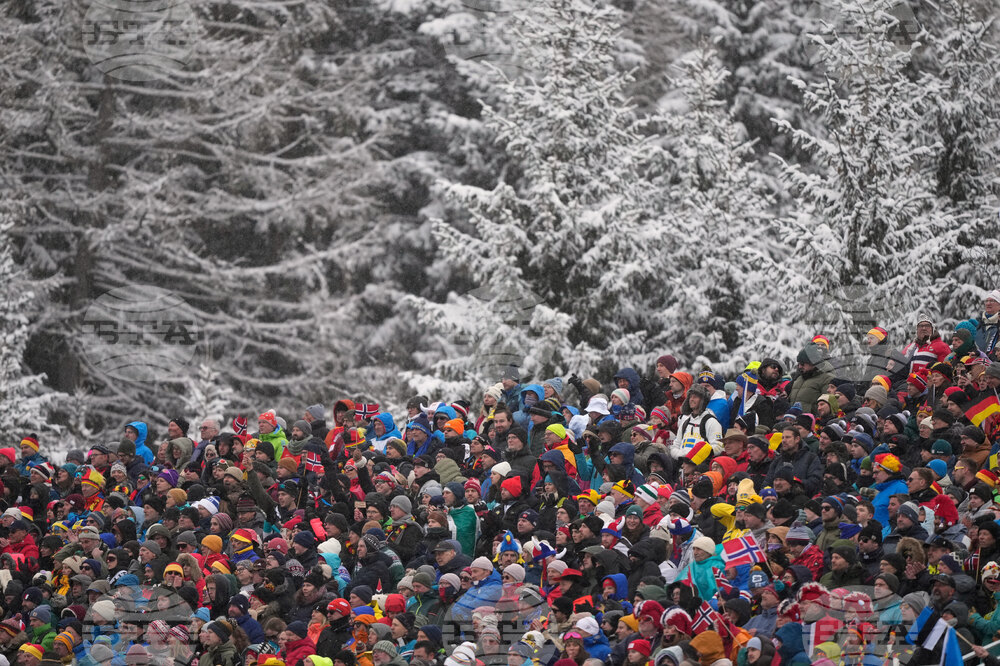 APTOPIX Milan Cortina Olympics Biathlon