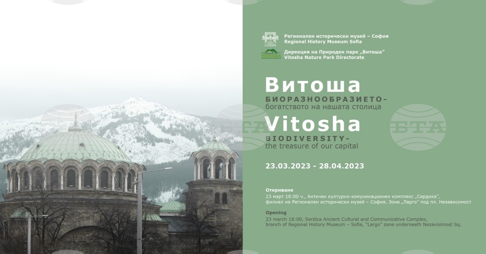 Музеят за история на София представя изложбата “Витоша. Биоразнообразието – богатството на нашата столица”