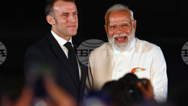 ПТИ: Нарендра Моди и Еманюел Макрон обявиха началото на "Година на иновациите Индия - Франция"