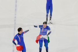 APTOPIX Milan Cortina Olympics Speedskating