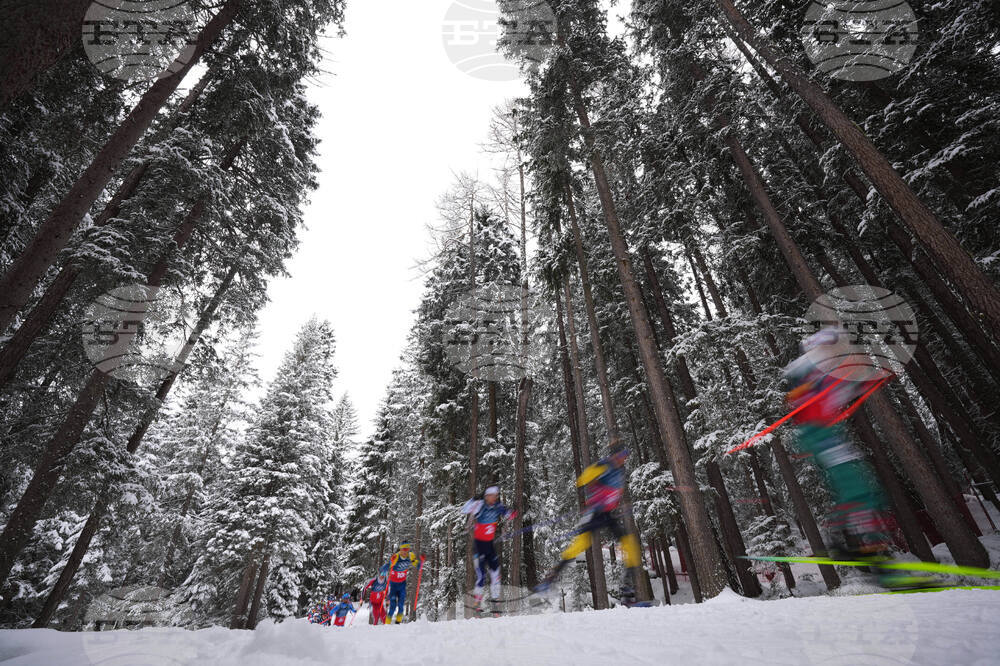 APTOPIX Milan Cortina Olympics Biathlon