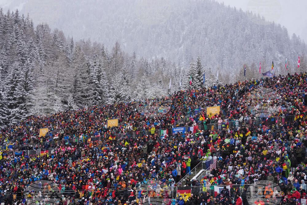 APTOPIX Milan Cortina Olympics Biathlon