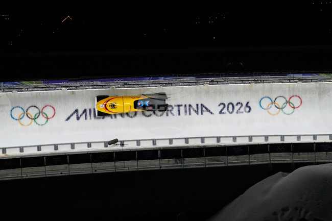 Milan Cortina Olympics Bobsled