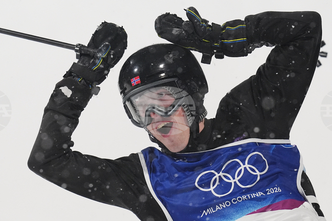 APTOPIX Milan Cortina Olympics Freestyle Skiing