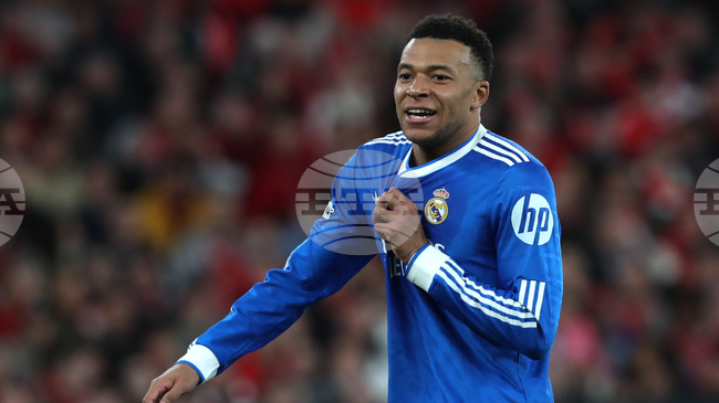 Килиан Мбапе пропуска реванша с Бенфика заради контузия