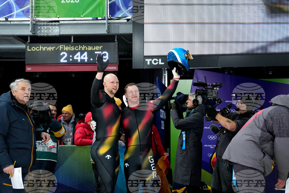 Milan Cortina Olympics Bobsled