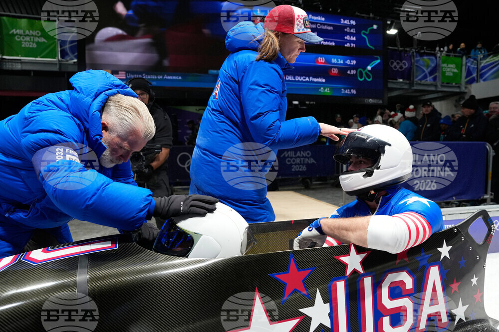 Milan Cortina Olympics Bobsled