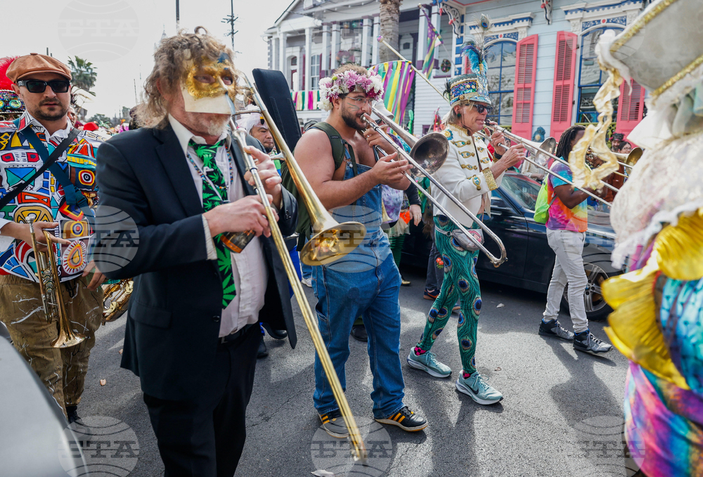 New Orleans Mardi Gras Day