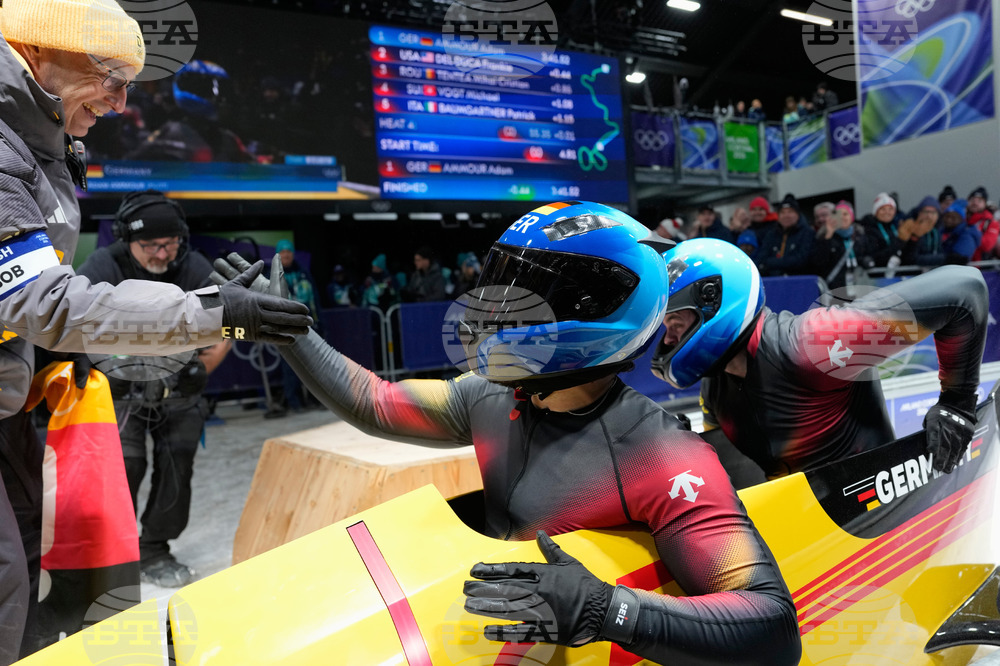 Milan Cortina Olympics Bobsled