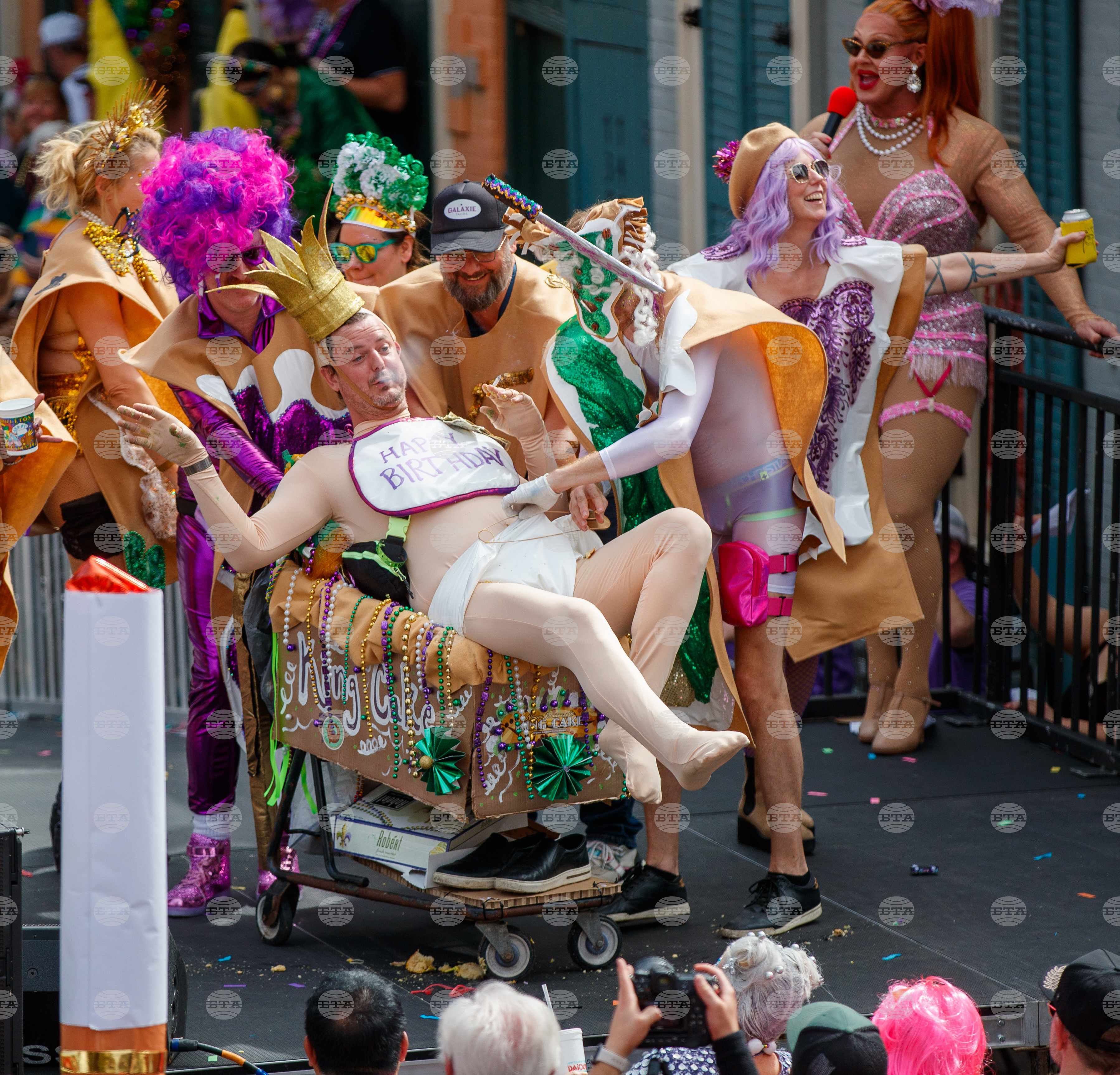 New Orleans Mardi Gras Day