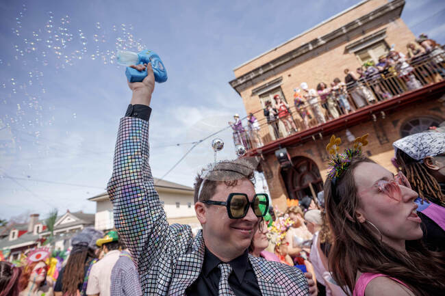 APTOPIX New Orleans Mardi Gras