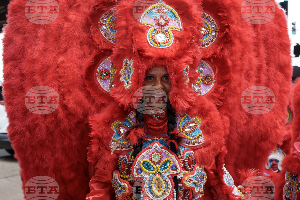 APTOPIX New Orleans Mardi Gras