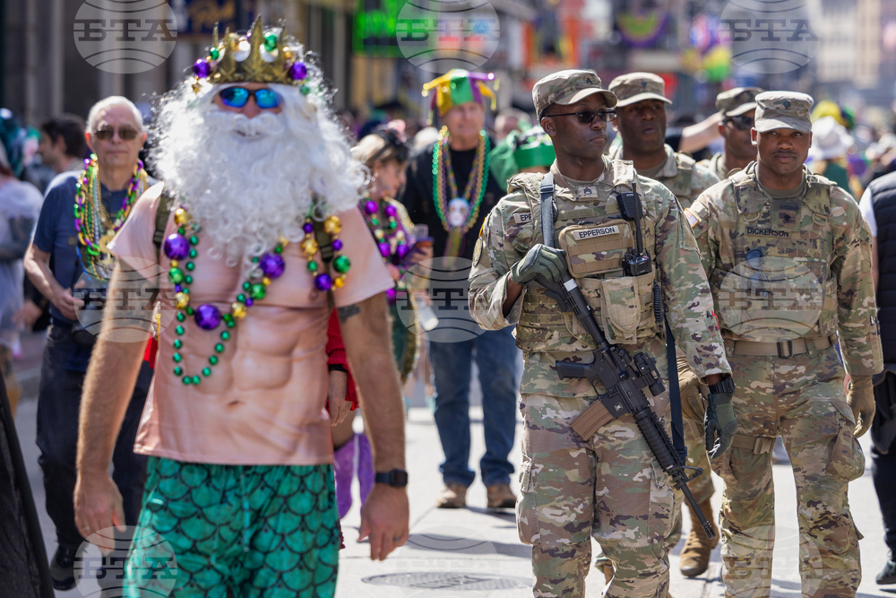 New Orleans Mardi Gras Day
