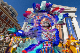 New Orleans Mardi Gras Day