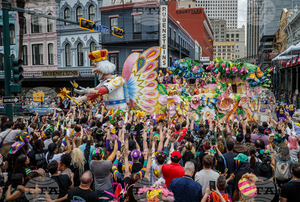 New Orleans Mardi Gras Day