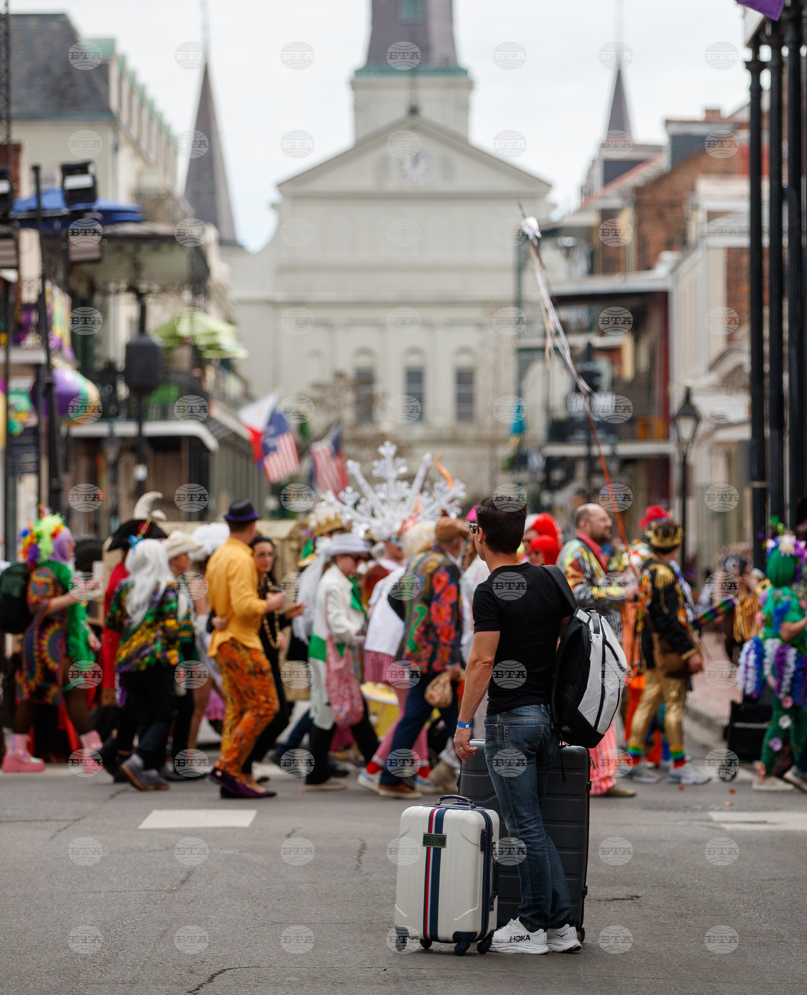 New Orleans Mardi Gras Day