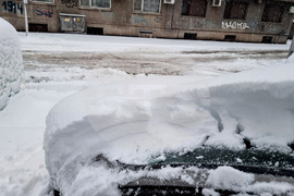 Русе - зимна обстановка