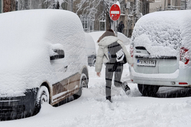 Русе - зимна обстановка