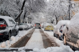 Русе - зимна обстановка
