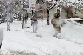 Русе - зимна обстановка