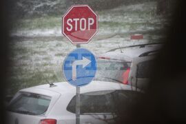 Бургас - снеговалеж - обстановка