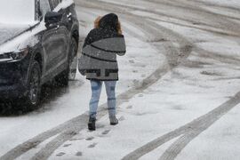 Бургас - снеговалеж - обстановка