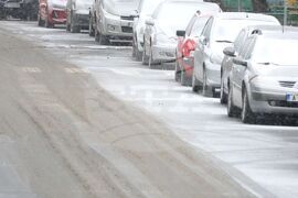 Бургас - снеговалеж - обстановка