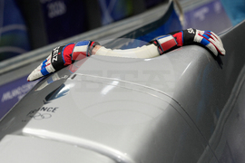 APTOPIX Milan Cortina Olympics Bobsled