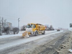 Търговище - снеговалеж - пътища - обстановка