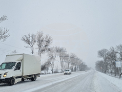 Търговище - снеговалеж - пътища - обстановка