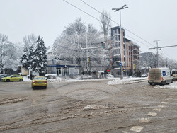 Плевен - зимна обстановка