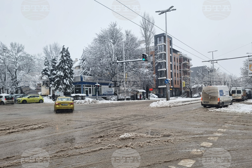 Плевен - зимна обстановка