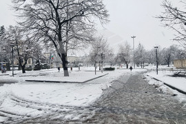 Плевен - зимна обстановка