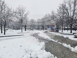 Плевен - зимна обстановка