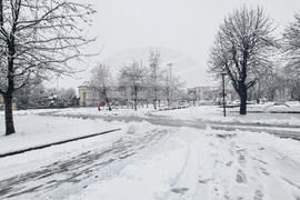 Плевен - зимна обстановка