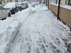 Антоново - сняг